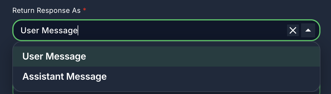 Forjinn agent response format configuration for output customization